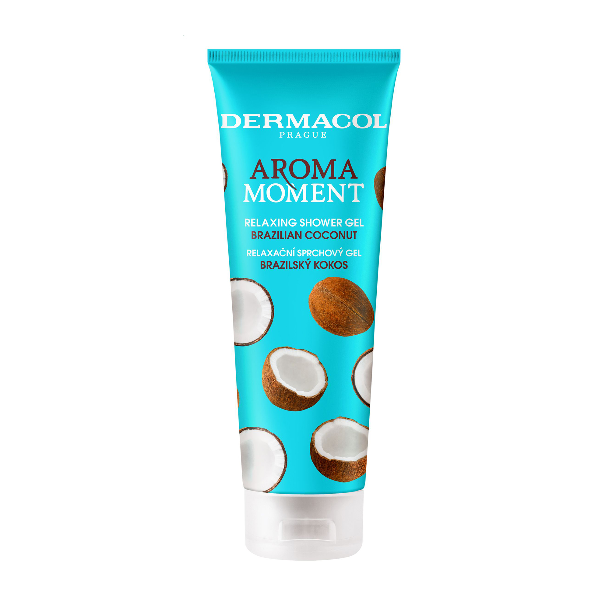 Гель для душу Dermacol Aroma Moment Relaxing Shower Gel Бразильський кокос, 250 мл